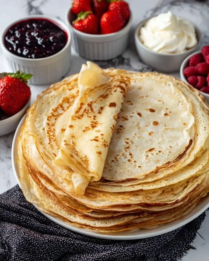 Homemade Crepes Recipe