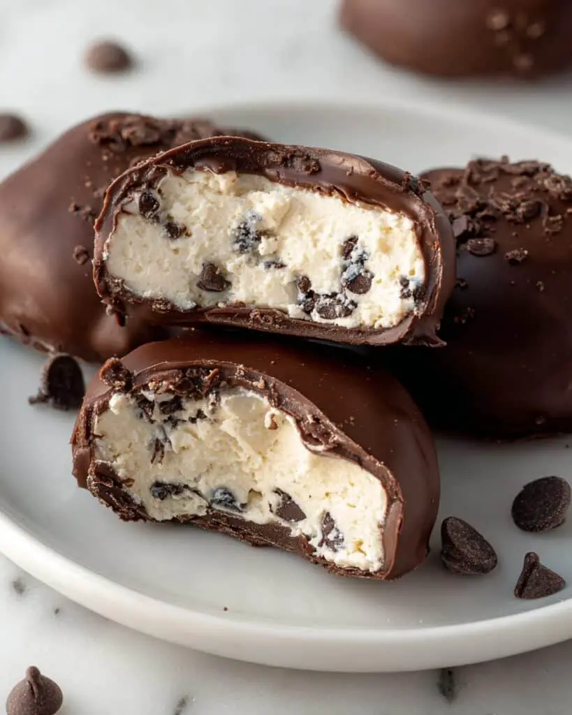 Cookie Dough Frozen Yogurt Bites Recipe
