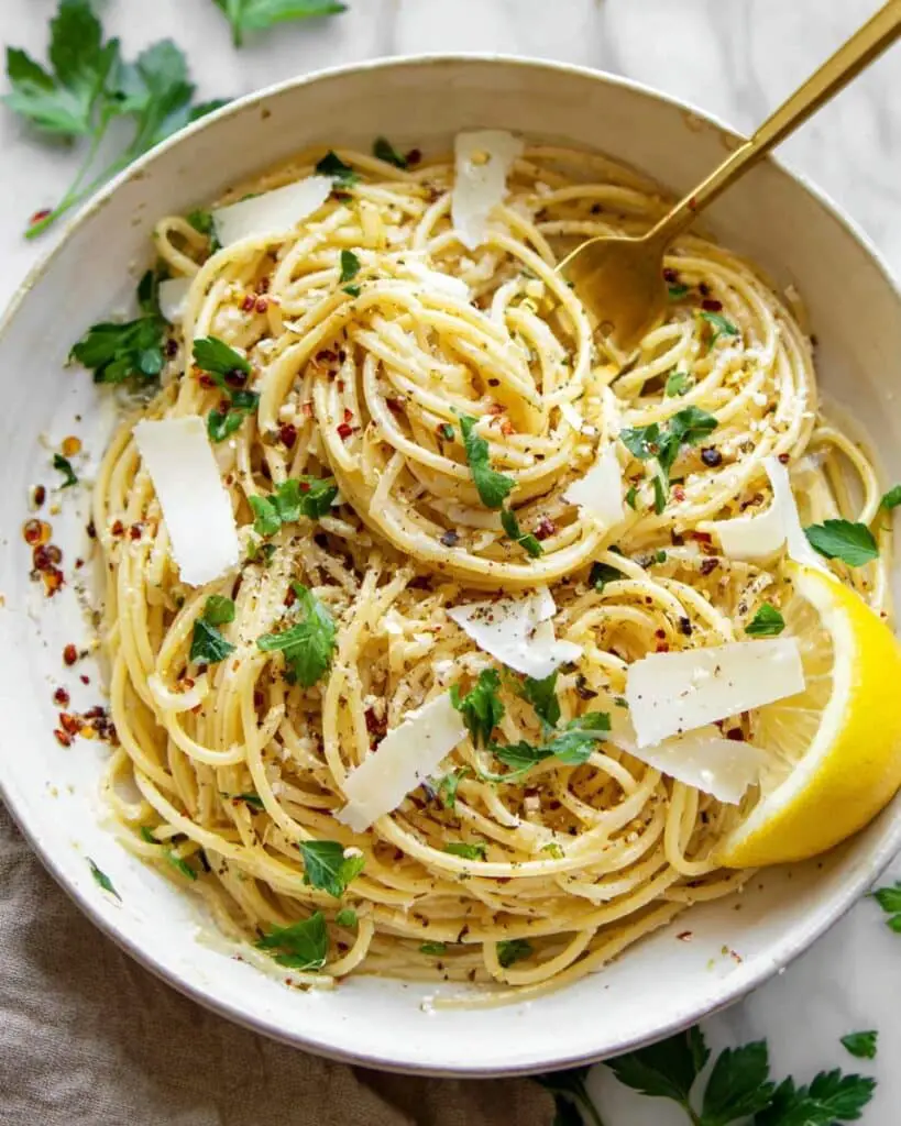 Creamy Lemon Pasta Recipe