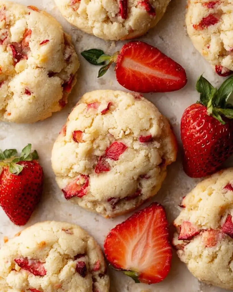 Strawberry Cheesecake Cookies Recipe