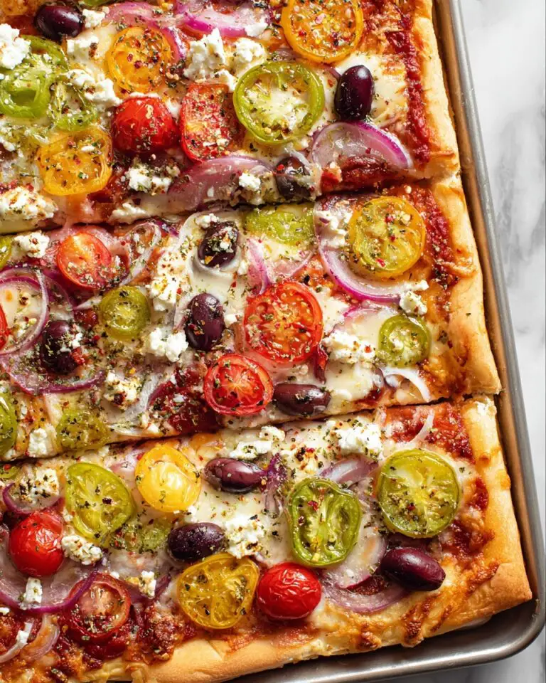 Greek Pizza Recipe