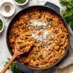 Creamy Ground Beef Orzo (One-Pot Dinner) Recipe
