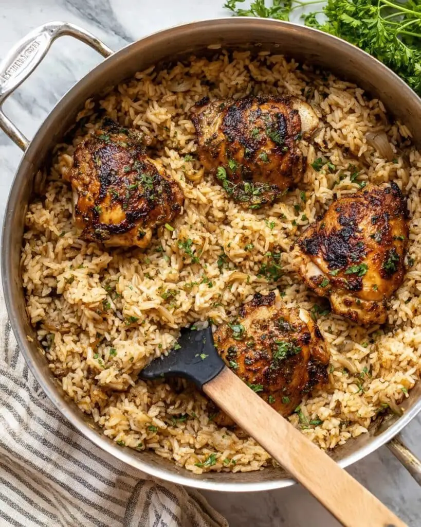 One Pot Chicken and Rice Recipe