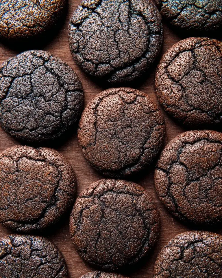 Chewy Chocolate Sugar Cookies Recipe