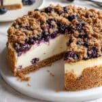 Blueberry Crumble Cheesecake Recipe