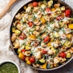 Italian Chicken and Vegetable Skillet Recipe