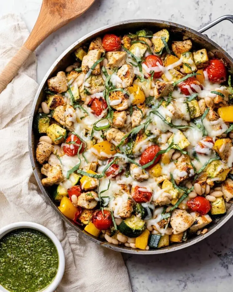 Italian Chicken and Vegetable Skillet Recipe