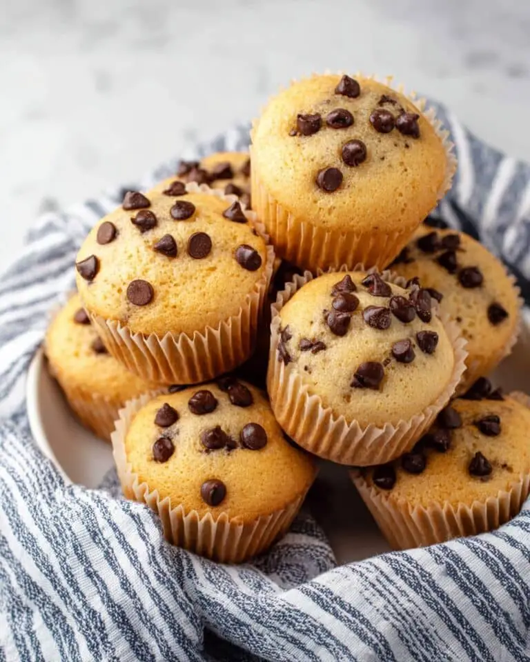 Greek Yogurt Chocolate Chip Muffins Recipe