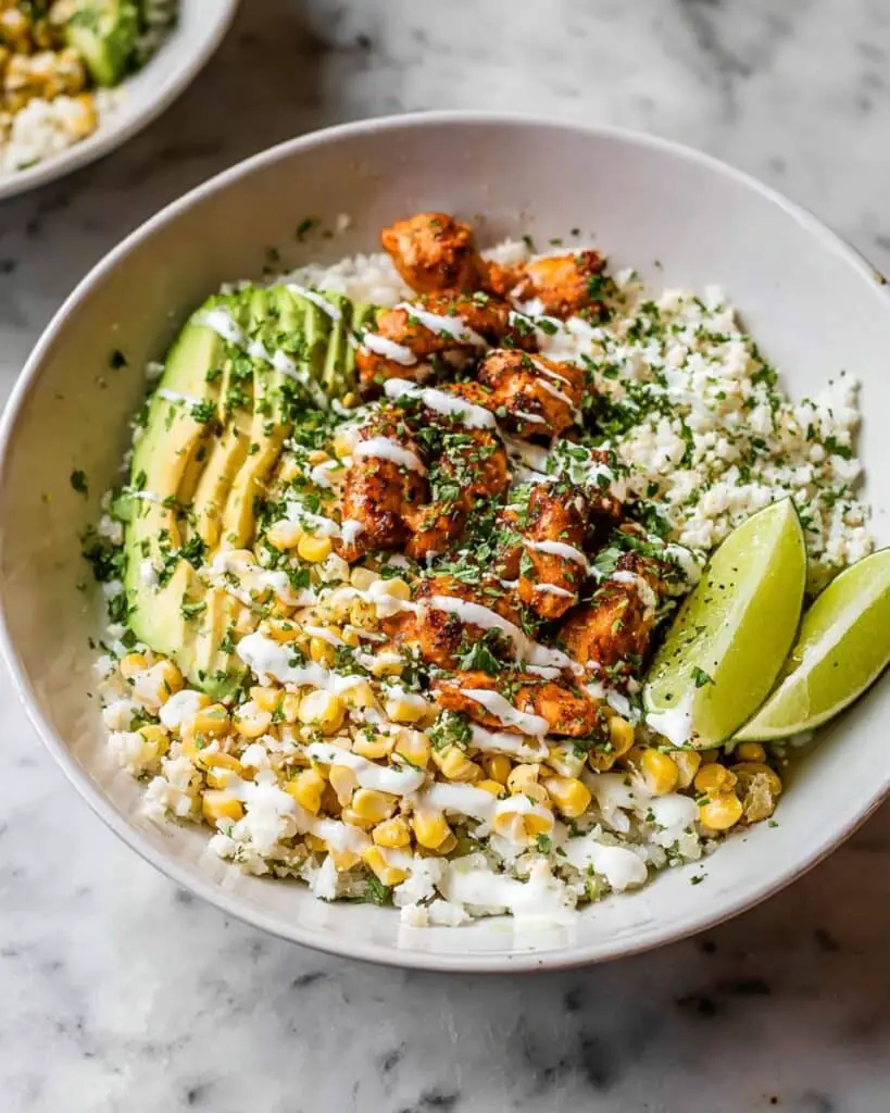 Street Corn Chicken Bowls Recipe