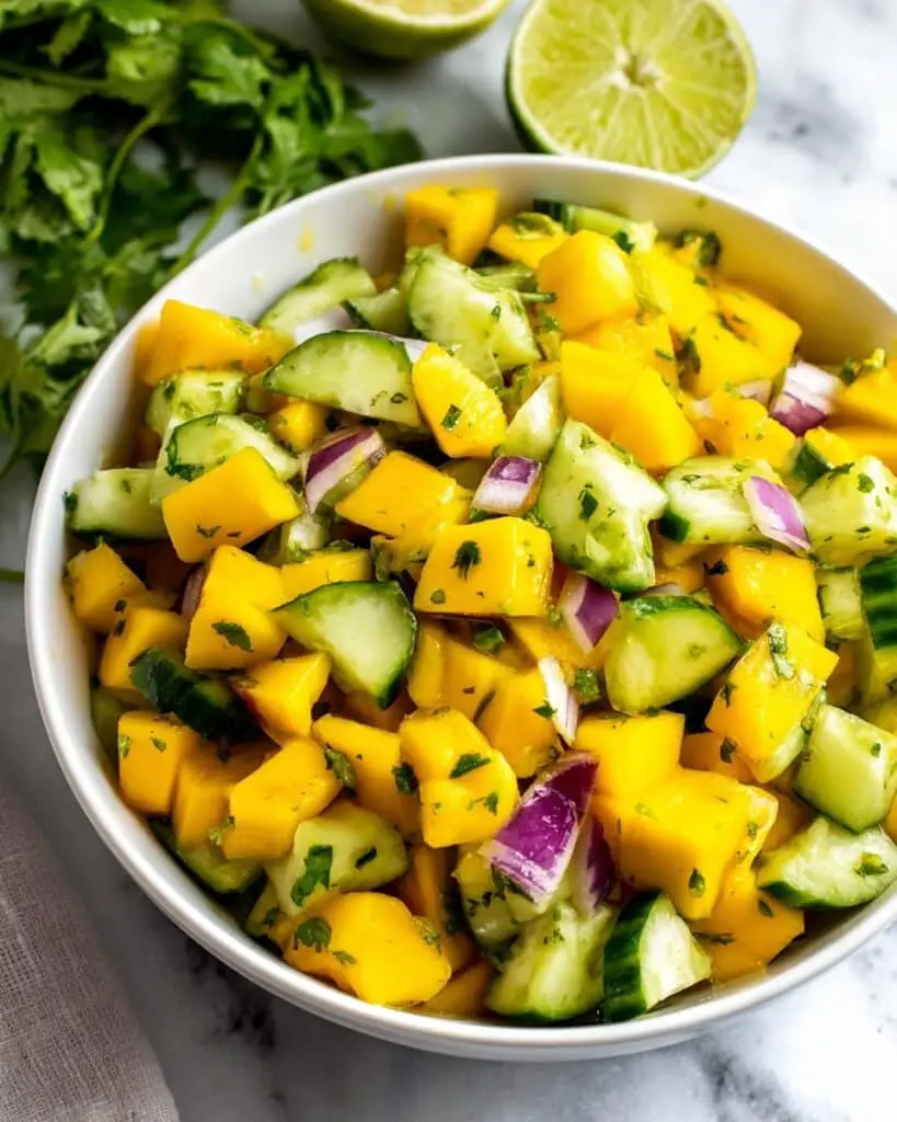 Cucumber Mango Salad Recipe