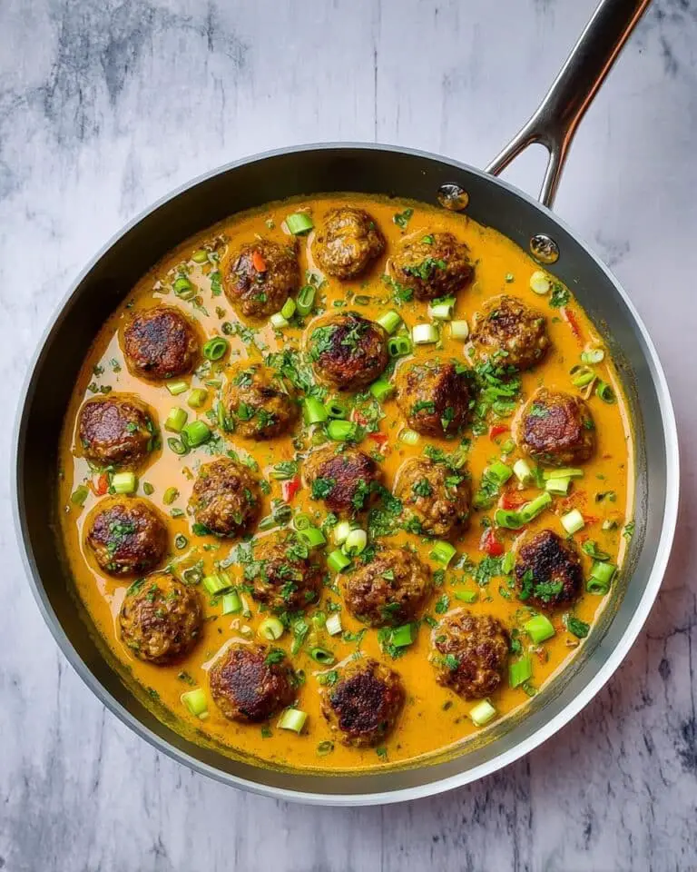 Turkey Meatballs in Curry Sauce Recipe