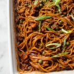 Baked Honey Garlic Chicken Noodles (Gluten Free) Recipe
