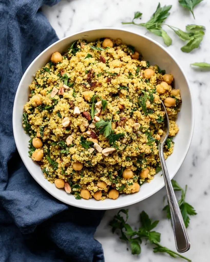 Simple Curry Spiced Quinoa Recipe
