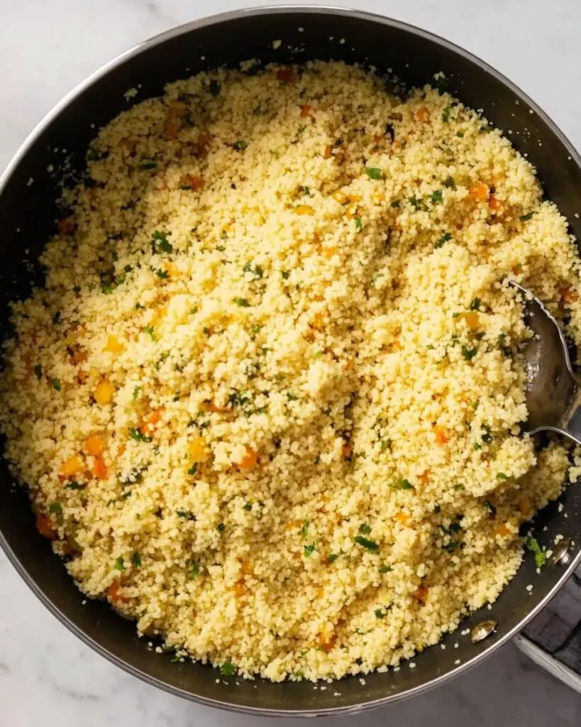 Easy Garlic Couscous Recipe