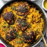 One Pan Shawarma Chicken & Rice Recipe
