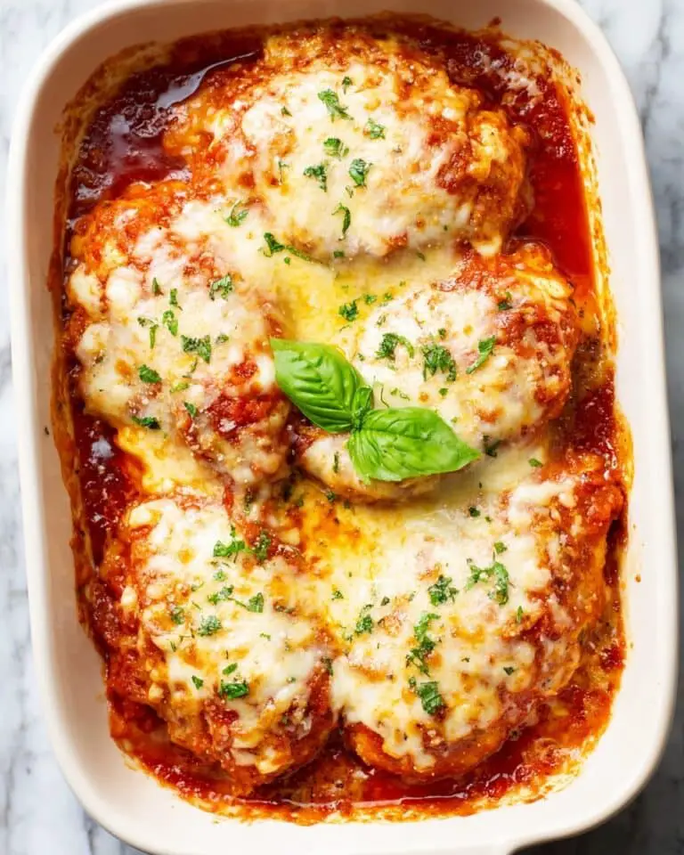 Cheesy Mozzarella Chicken Bake Recipe