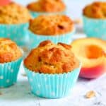 Vegan Peach Muffins Recipe