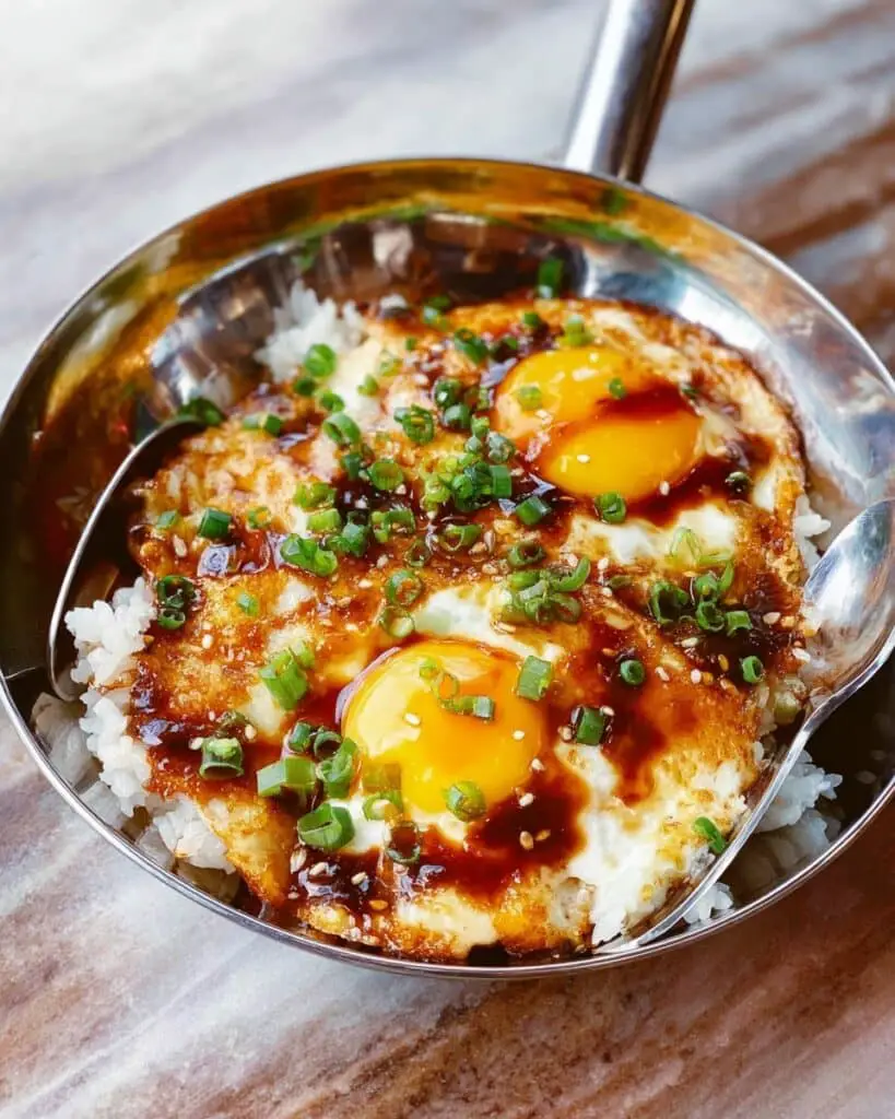 Spicy Sweet and Sour Fried Eggs in 10 Minutes! Recipe