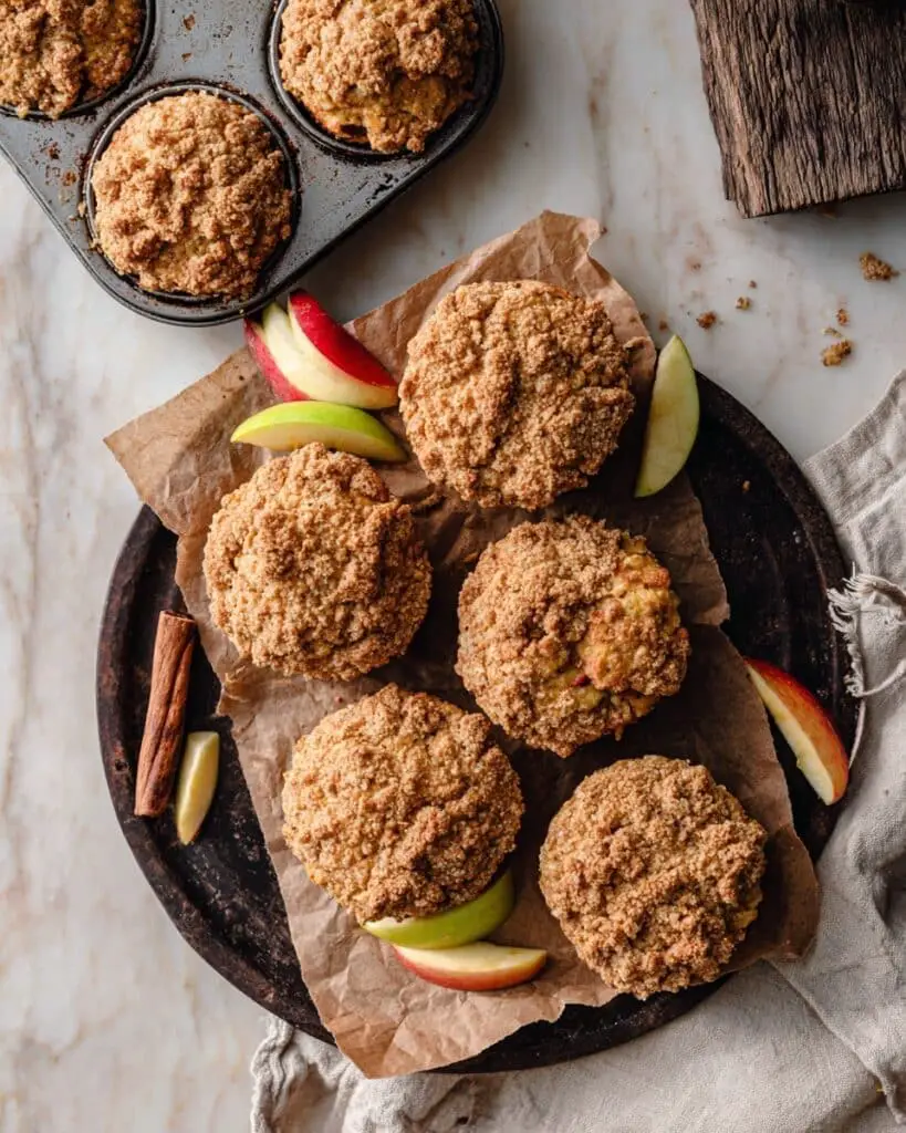 Mango Muffins with Oatmeal Crumb Topping Recipe