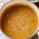Asiago Roasted Garlic Cauliflower Soup Recipe