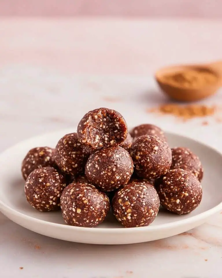 Chocolate Peanut Butter Quinoa Crunch Bites Recipe