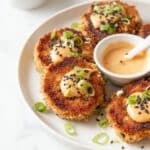 Asian-Style Tuna Cakes with Spicy Mayo Recipe