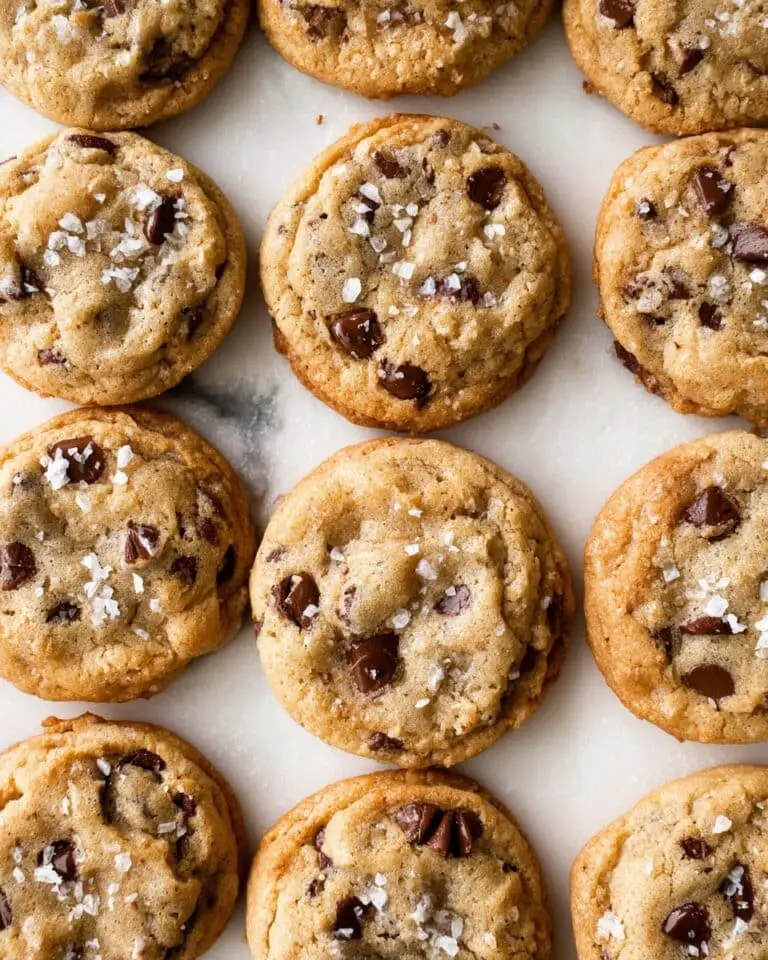 Thick & Gooey Toasted Walnut Chocolate Chip Cookies Recipe
