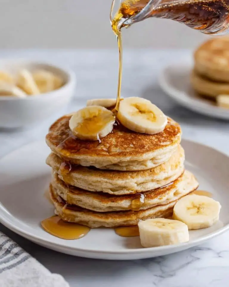 Fluffy Banana Pancakes Recipe