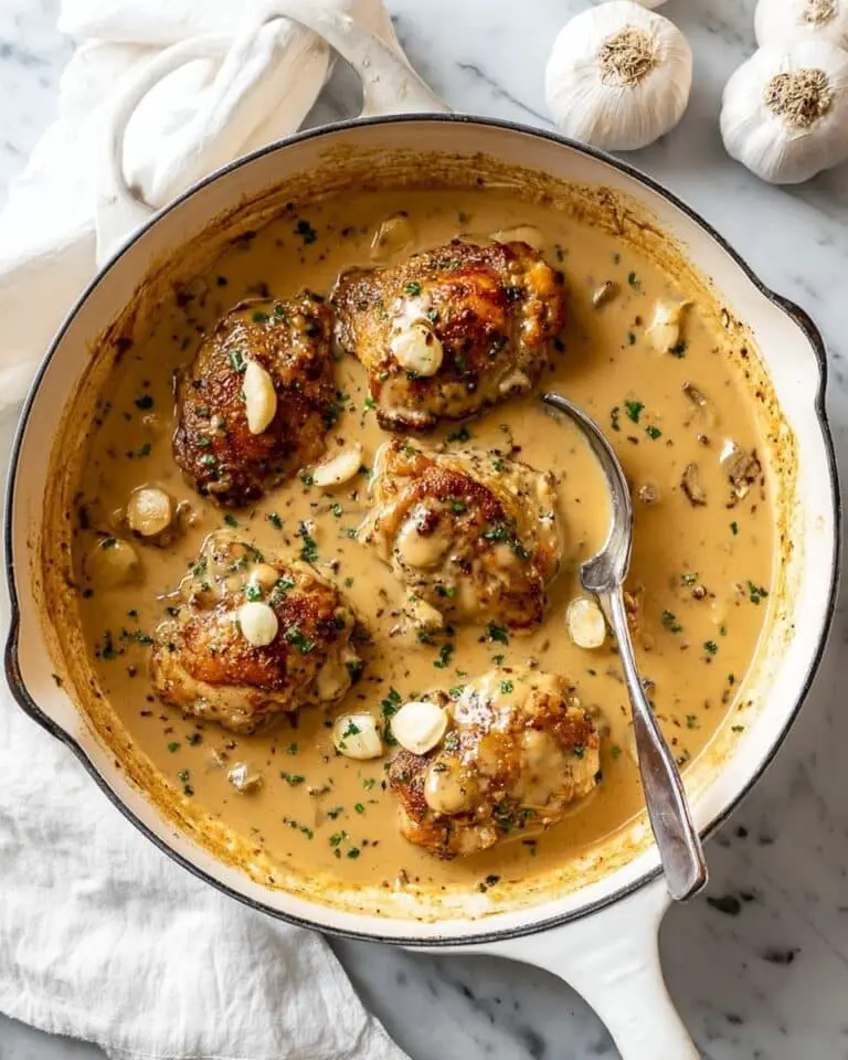 Creamy Garlic Chicken Recipe