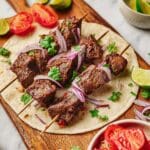 Easy Marinated Beef Skewers Recipe