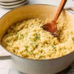 Cheesy Roasted Garlic Rice Recipe