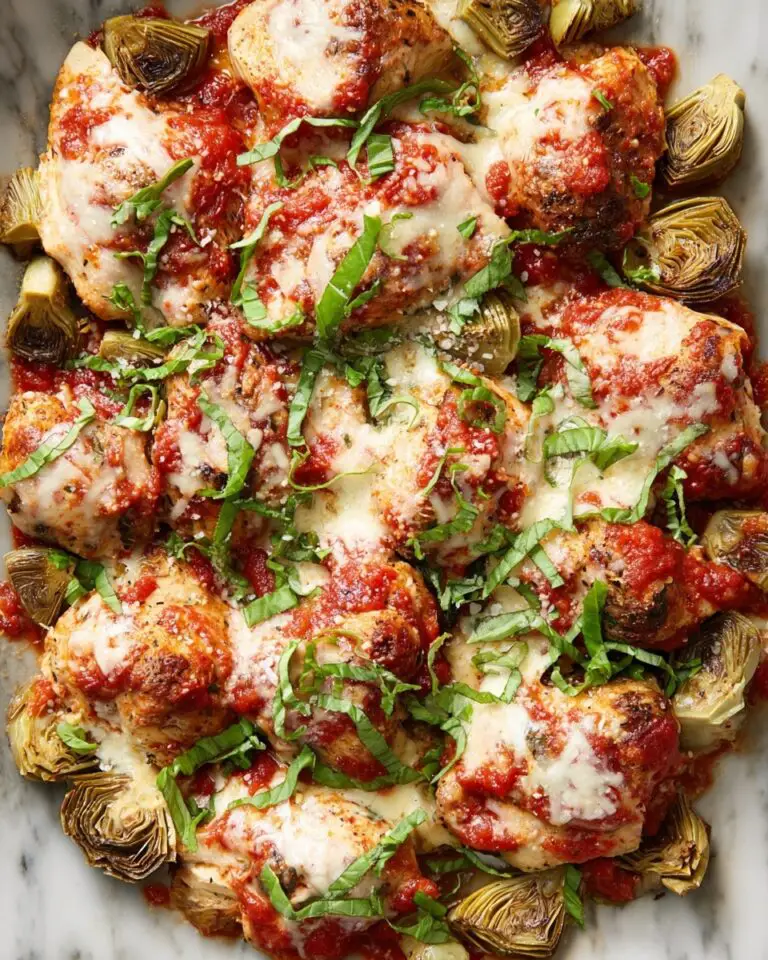 Sheet Pan Tomato and Artichoke Chicken Recipe