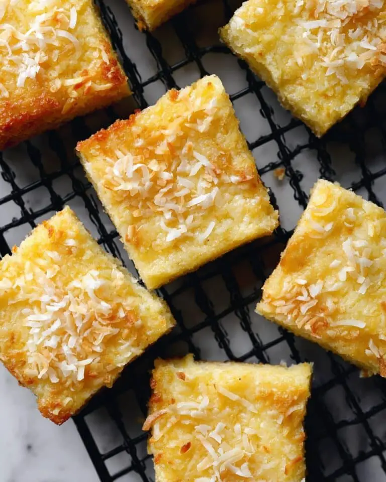 Easy Coconut Pineapple Squares Recipe