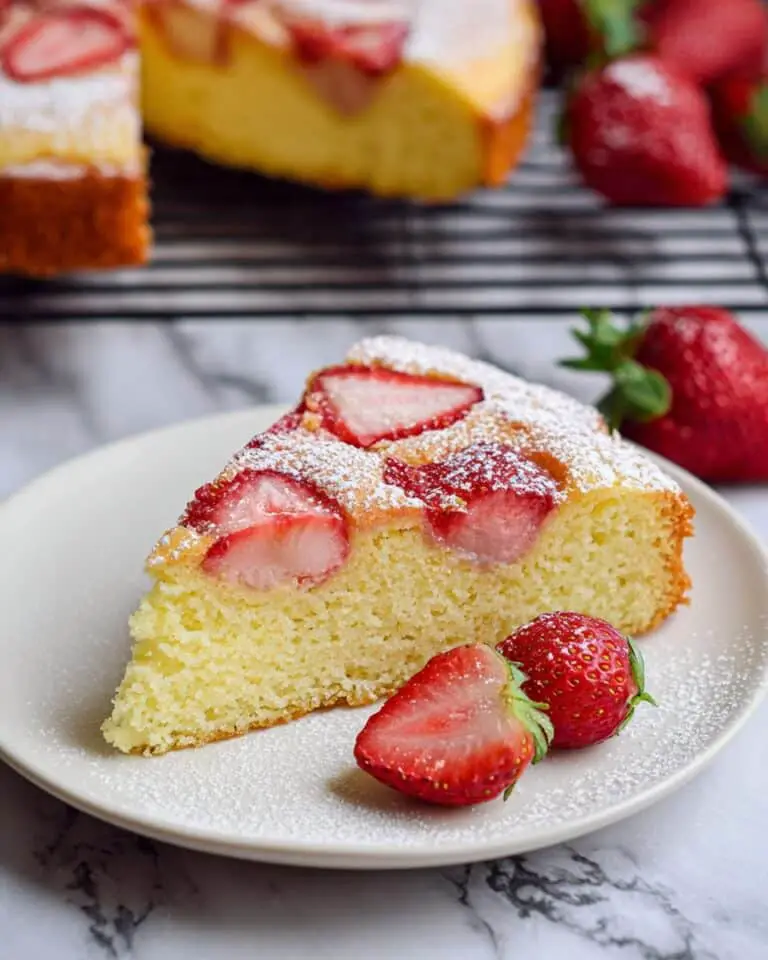 Strawberry Yogurt Cake Recipe