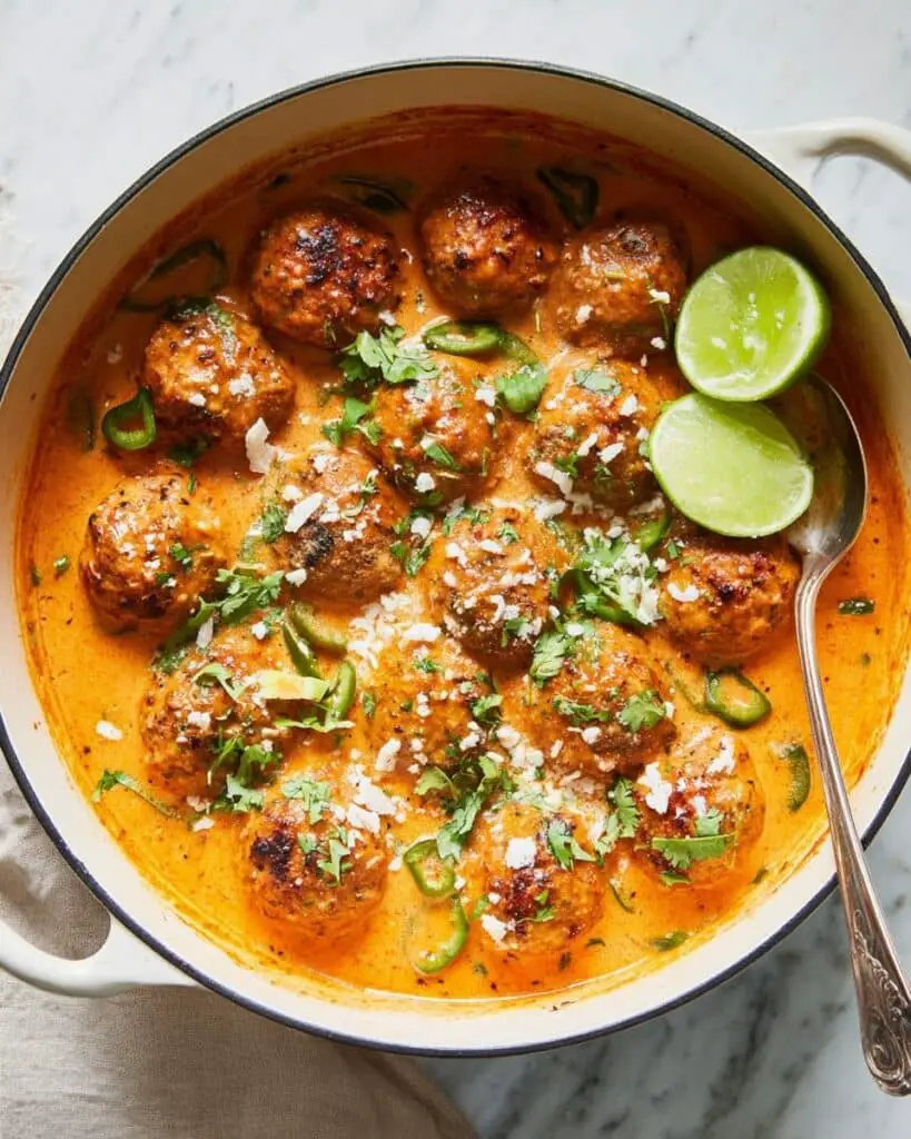Coconut Curry Meatballs Recipe
