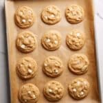 Brown Butter Banana White Chocolate Chip Cookies Recipe