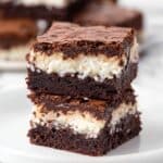 Coconut Stuffed Brownies Recipe