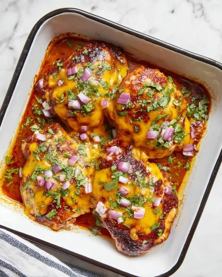 BBQ Cheddar Baked Chicken Recipe