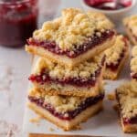 Raspberry Crumble Bars Recipe