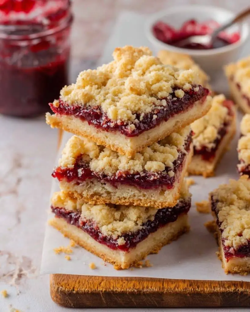 Raspberry Crumble Bars Recipe