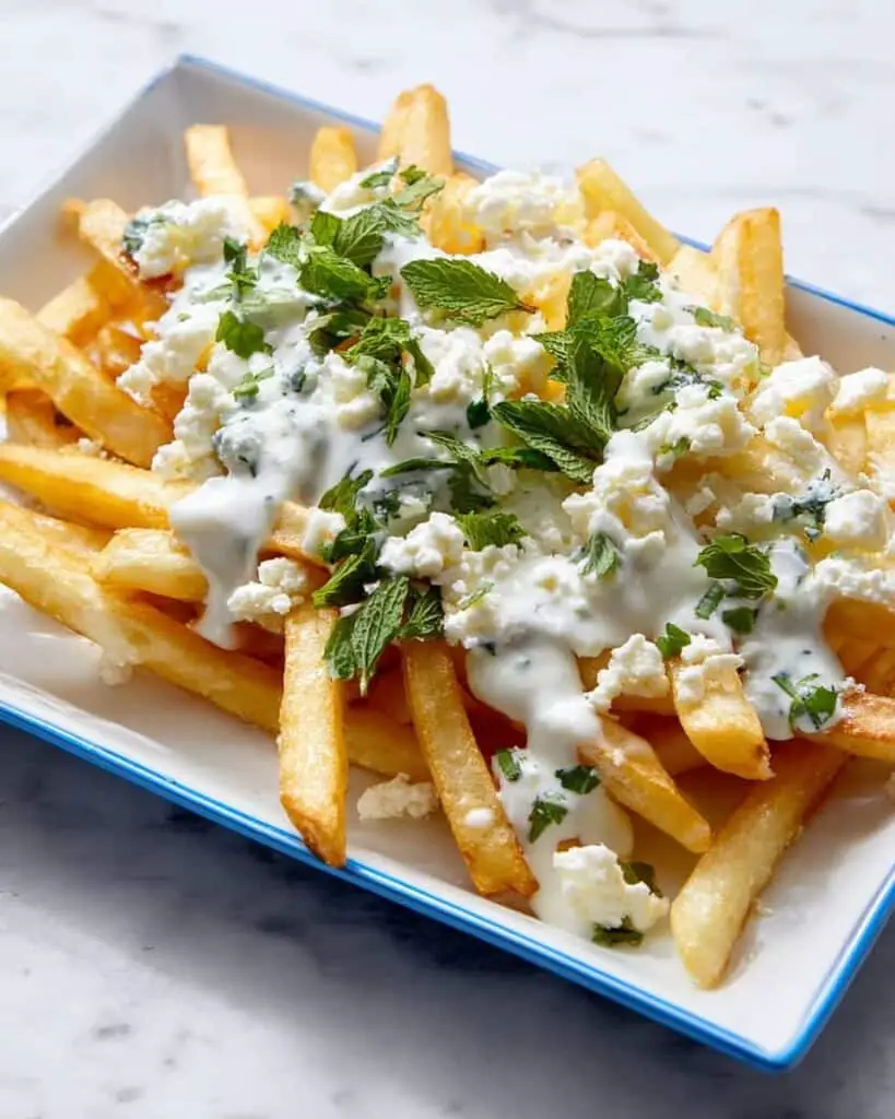 Greek Fries with Feta Cheese Recipe