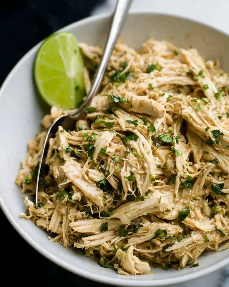 Slow Cooker Cilantro Lime Chicken Recipe