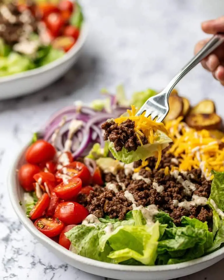 Loaded Smash Burger Bowl with Special Sauce Recipe
