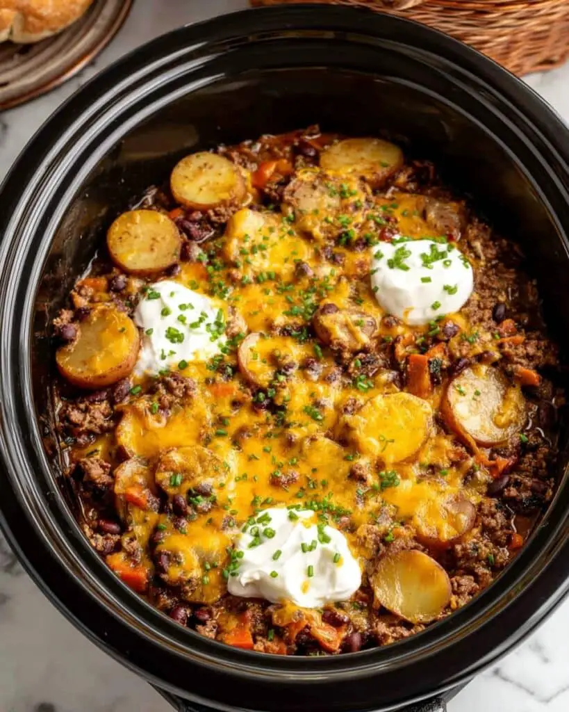 Crock Pot Cowboy Casserole Recipe