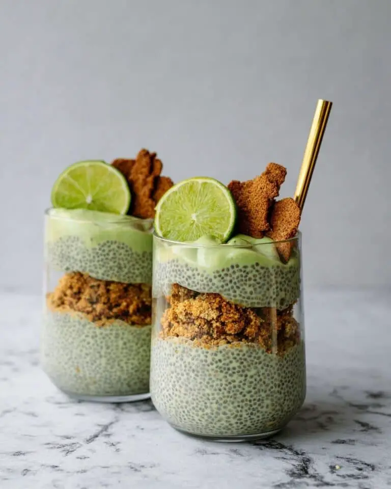 Healthy Key Lime Pie Chia Pudding Recipe
