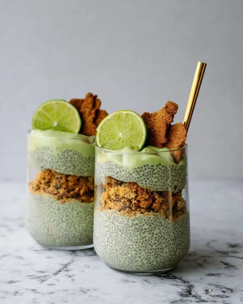 Healthy Key Lime Pie Chia Pudding Recipe
