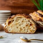 Caramelized Onion and Gouda Sourdough Bread Recipe