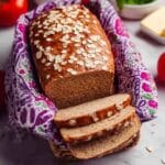 Whole Wheat Honey Bread with Optional Oat Topping Recipe