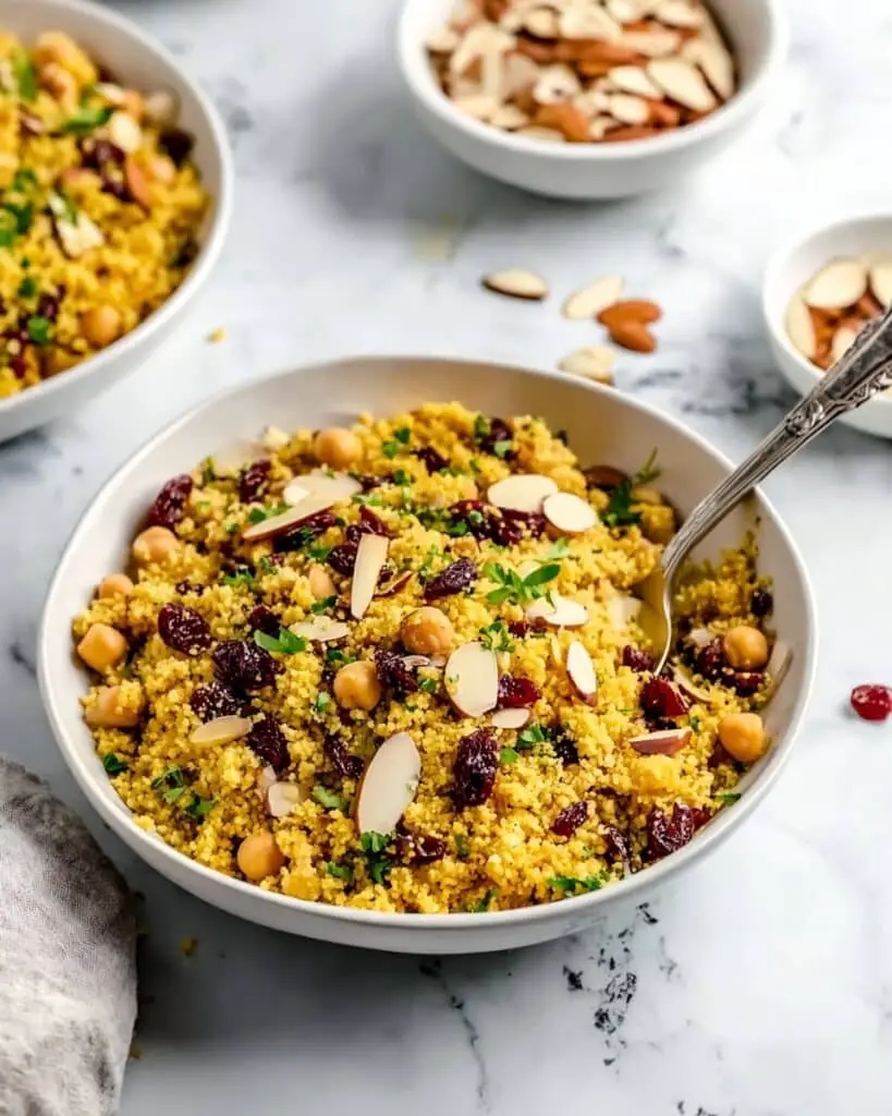 One Pot Moroccan-Inspired Chickpea Quinoa Salad Recipe