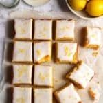 Lemon White Chocolate Brownies Recipe
